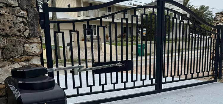 Swing Gate Opener with Keypad East Patchogue